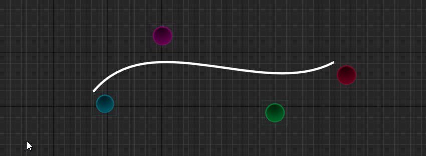 Creating Splines for UMG, leveraging the internal drawing API
