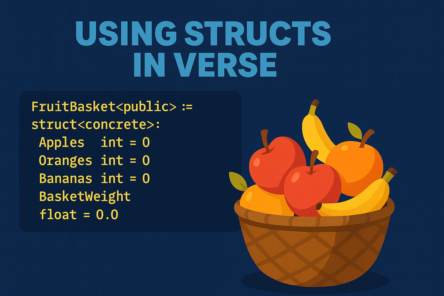 Making Structs in Verse, Simplified